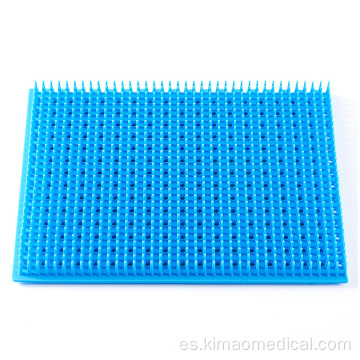 Almohadilla de silicona médica azul 550 * 570mm